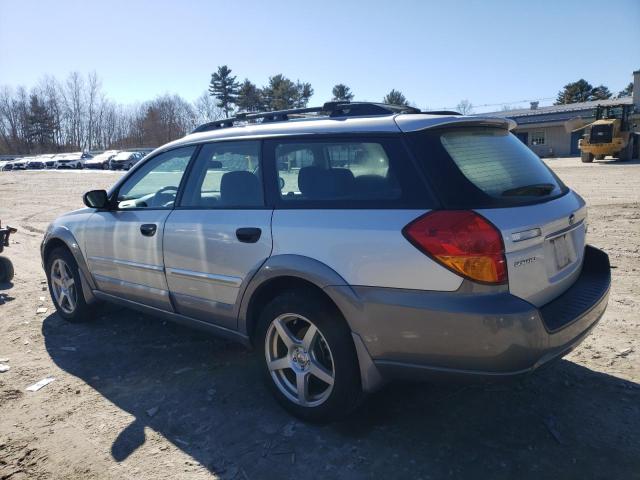 Image 2 of 2007 SUBARU OUTBACK OUTBACK 2.5I 2007 with VIN 4S4BP61C777321482