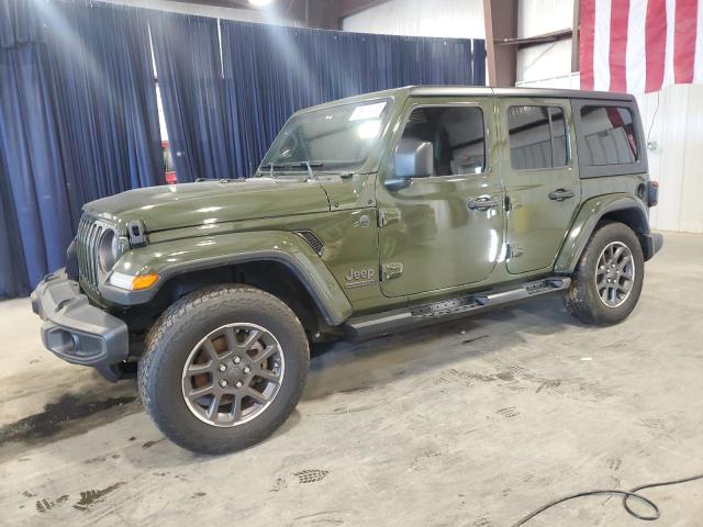 Image 1 of 2021 JEEP WRANGLER UNLIMITED SPORT 2021 with VIN 1C4HJXDGXMW595068