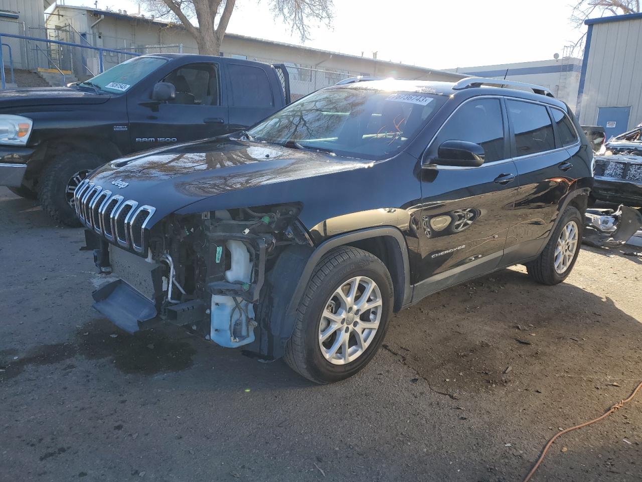 Image 1 of 2018 JEEP CHEROKEE LATITUDE PLUS 2018 with VIN 1C4PJMLX7JD581941