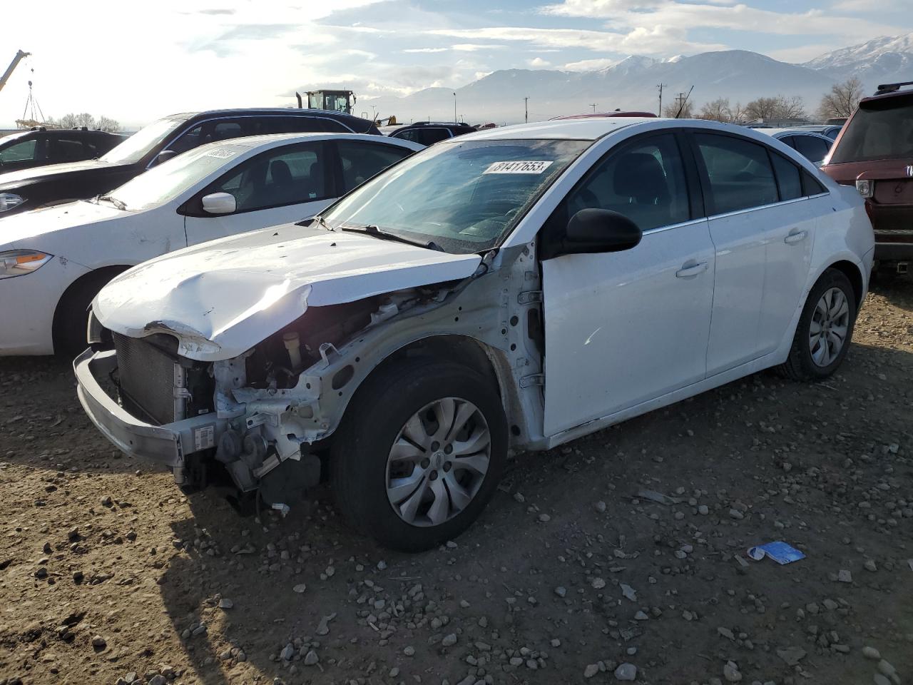 Image 1 of 2012 CHEVROLET CRUZE LS 2012 with VIN 1G1PC5SH1C7365748