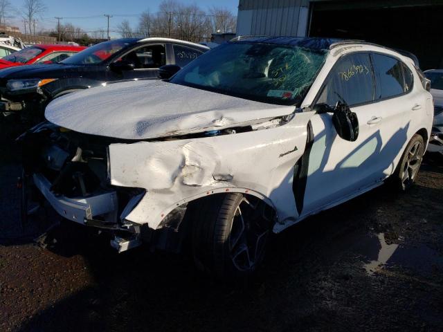 Image 1 of 2020 ALFA ROMEO STELVIO TI 2020 with VIN ZASPAKBN5L7C76807