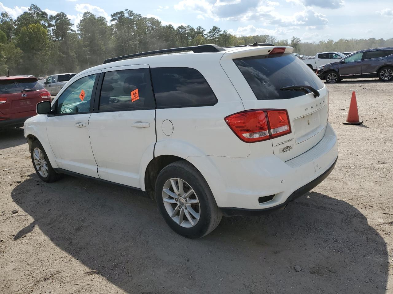 Image 2 of 2015 DODGE JOURNEY SXT 2015 with VIN 3C4PDCBG9FT572534