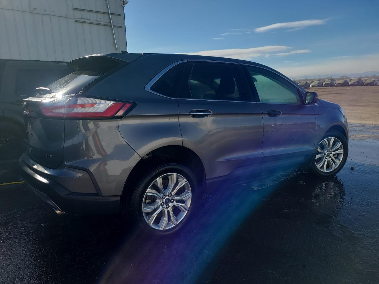 Image 3 of 2022 FORD EDGE TITANIUM 2022 with VIN 2FMPK4K91NBA10064
