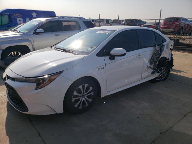 Image 1 of 2020 TOYOTA COROLLA LE 2020 with VIN JTDEBRBE9LJ001921