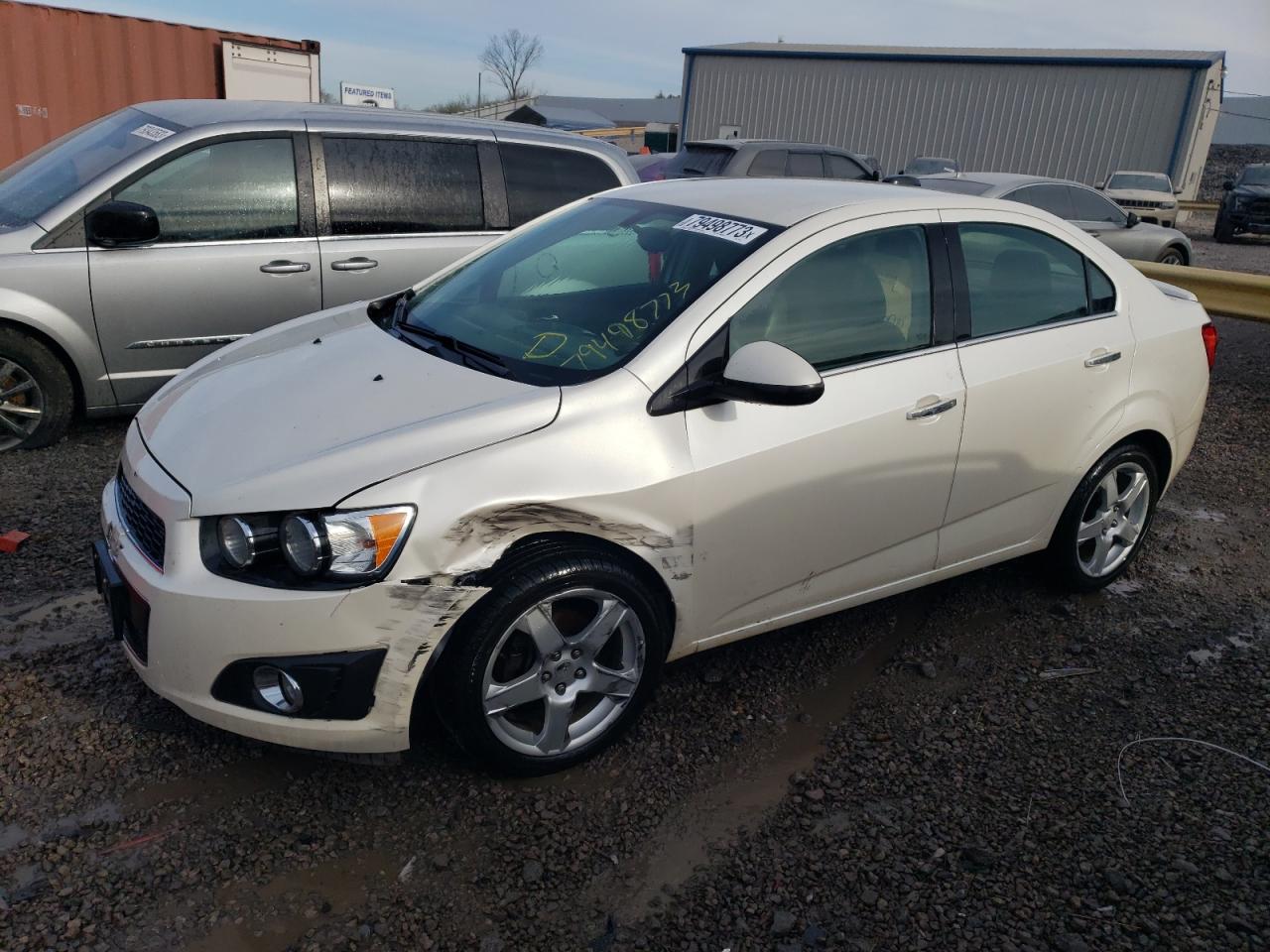 Image 1 of 2015 CHEVROLET SONIC LTZ 2015 with VIN 1G1JE5SB1F4172081