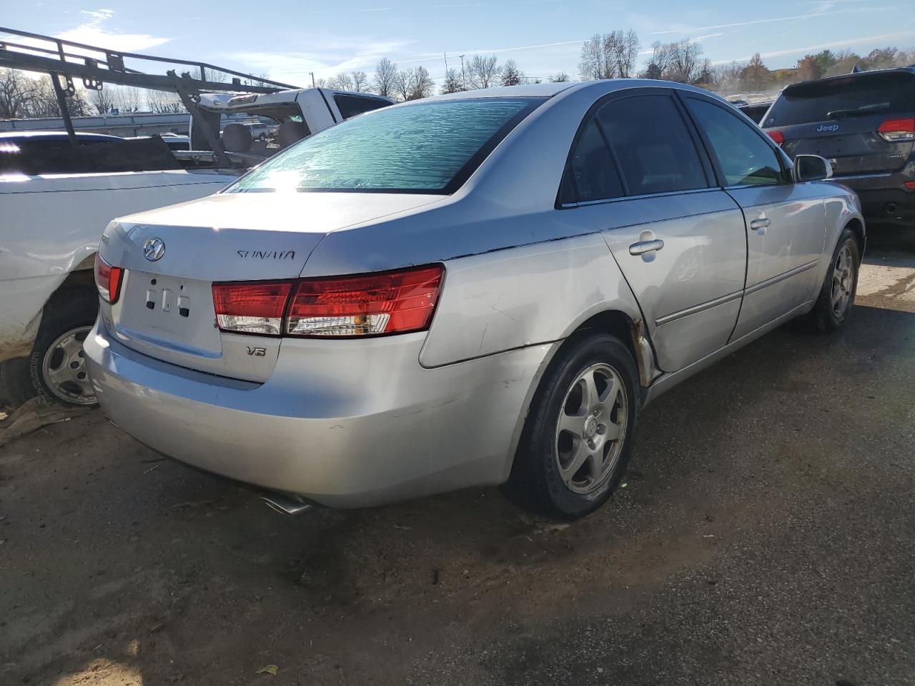 Image 3 of 2006 HYUNDAI SONATA GLS 2006 with VIN 5NPEU46F46H017036