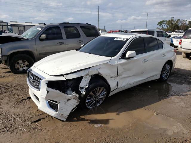 Image 1 of 2018 INFINITI Q50 LUXE 2018 with VIN JN1EV7AP7JM356325