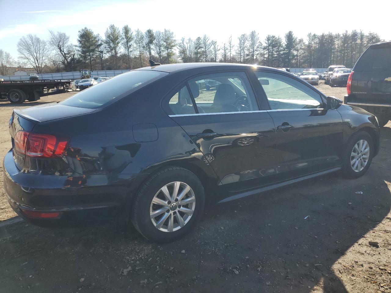 Image 3 of 2014 VOLKSWAGEN JETTA HYBRID 2014 with VIN 3VW637AJ4EM274921