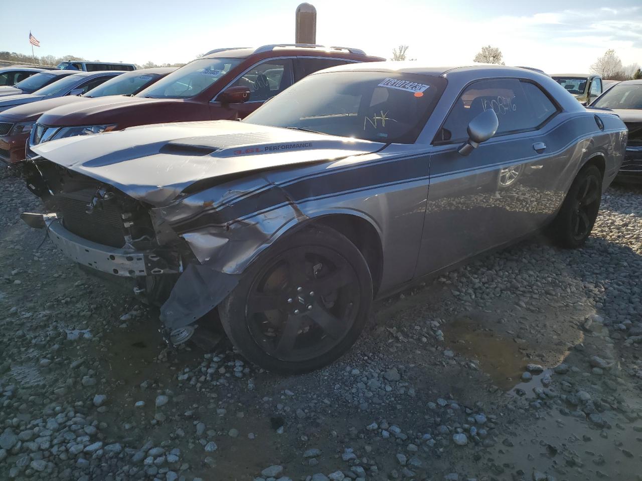 Image 1 of 2017 DODGE CHALLENGER SXT 2017 with VIN 2C3CDZAG4HH507772