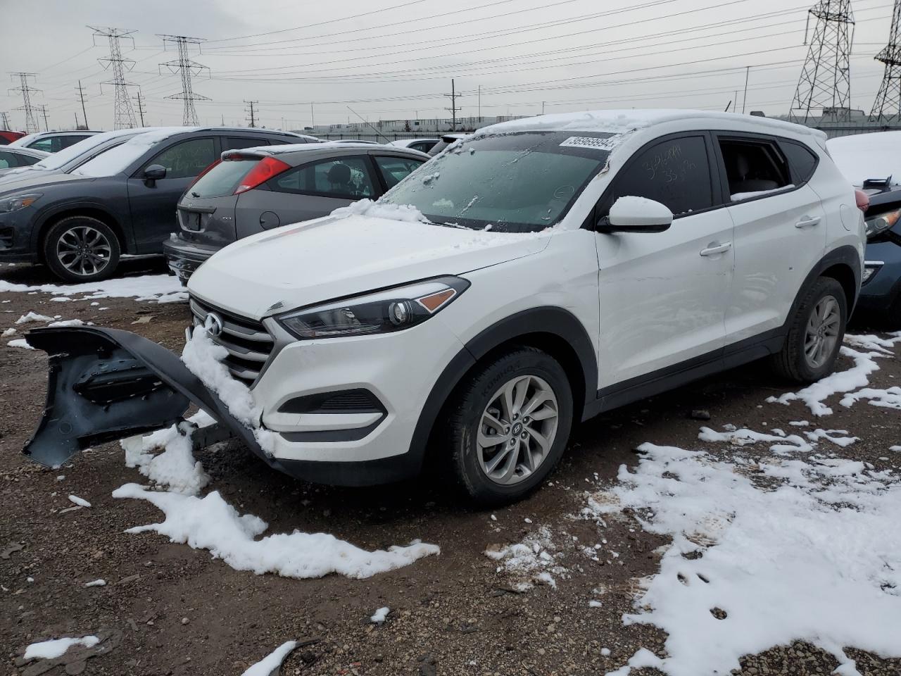 Image 1 of 2018 HYUNDAI TUCSON SE 2018 with VIN KM8J23A40JU659817