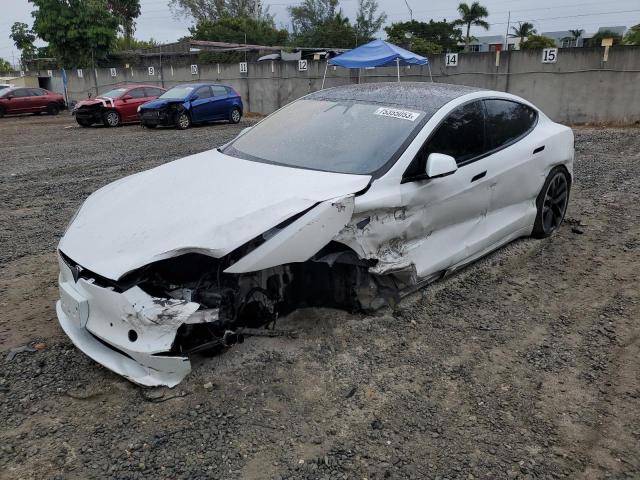 Изображение 1 2022 Tesla MODEL S 2022 с VIN 5YJSA1E51NF487377