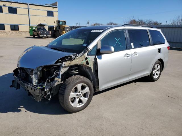 Image 1 of 2019 TOYOTA SIENNA LE 2019 with VIN 5TDKZ3DC5KS013024