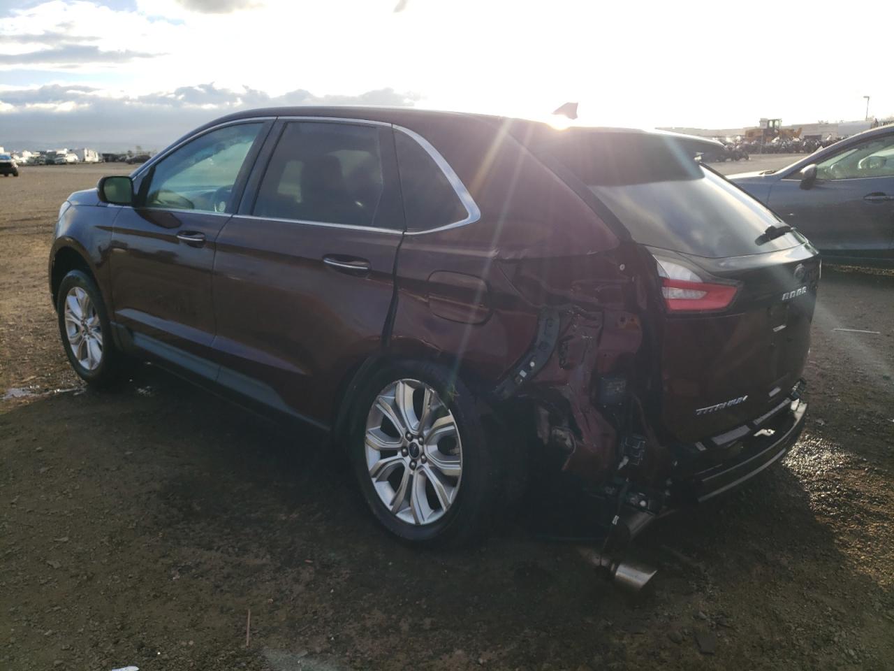 Image 2 of 2022 FORD EDGE TITANIUM 2022 with VIN 2FMPK4K98NBA10983