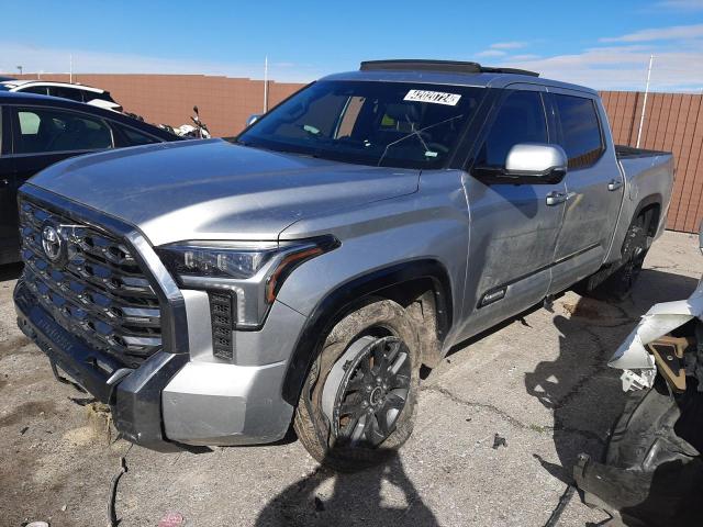 Image 1 of 2023 TOYOTA TUNDRA CREWMAX PLATINUM 2023 with VIN 5TFNA5DB6PX117594