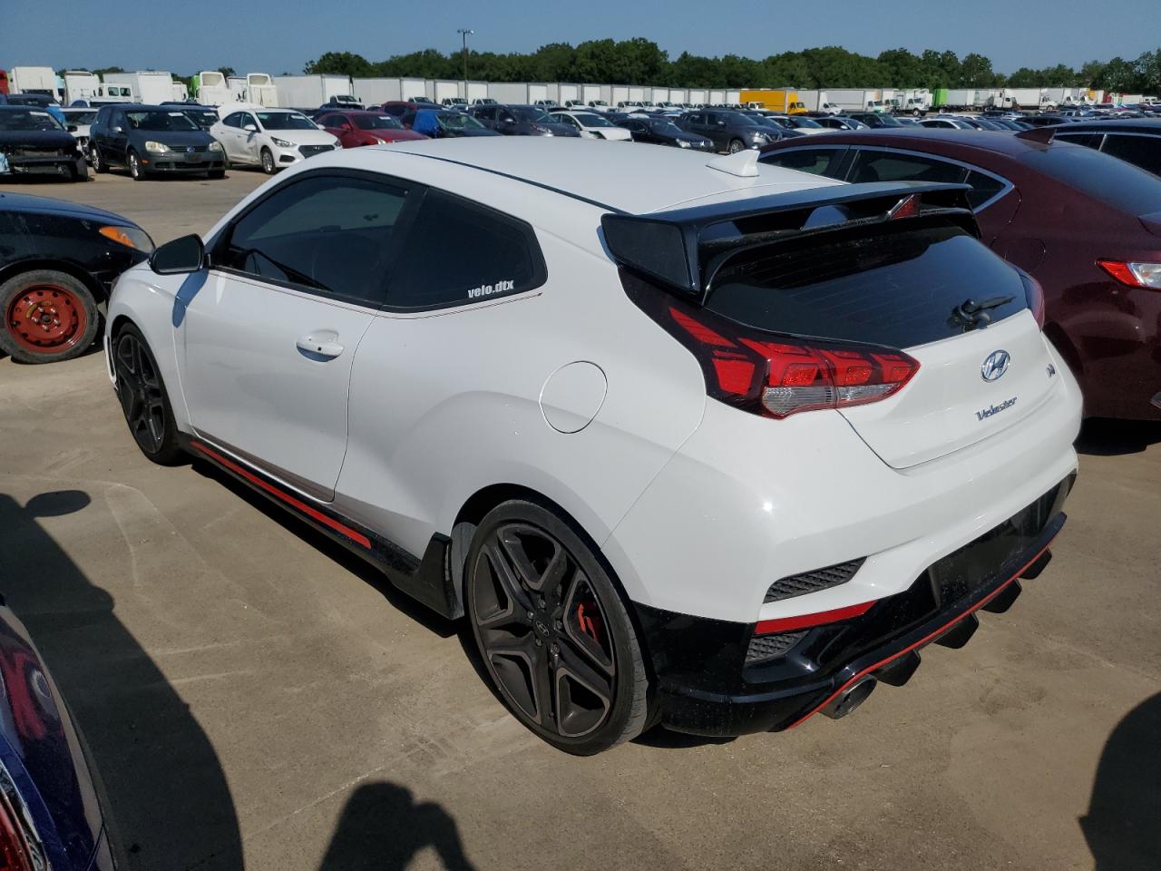 Image 2 of 2022 HYUNDAI VELOSTER N  2022 with VIN KMHT36AH0NU011295