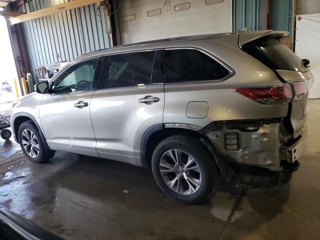 Изображение 2 2015 TOYOTA HIGHLANDER XLE 2015 с VIN 5TDJKRFH9FS168970