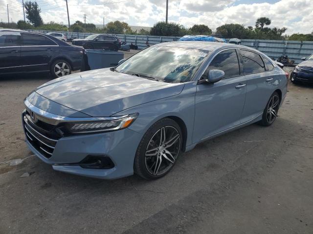 Image 1 of 2021 HONDA ACCORD TOURING 2021 with VIN 1HGCV2F91MA007573