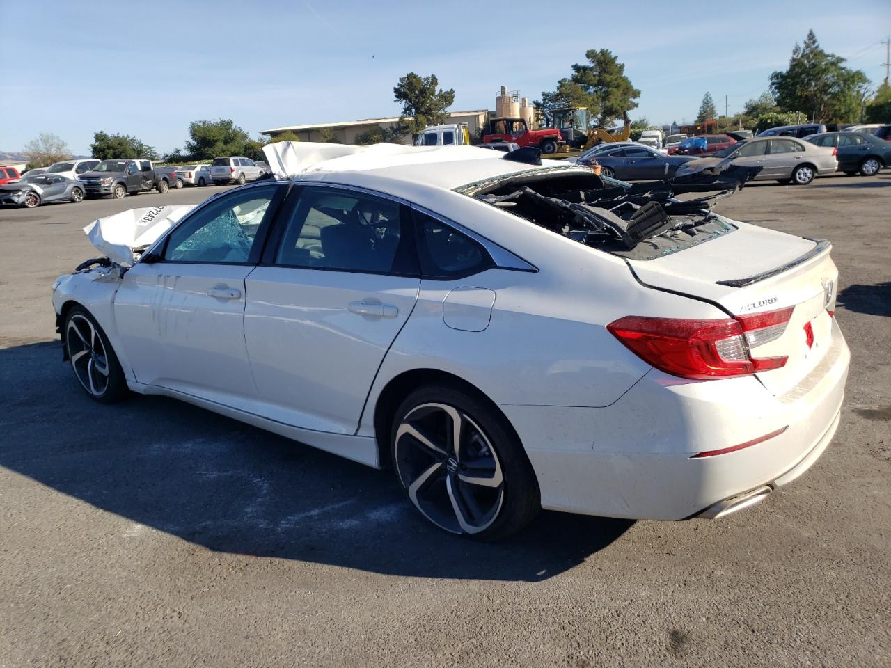 Obraz 2 z 2021 HONDA ACCORD SPORT 2021 z VIN 1HGCV1F33MA101265