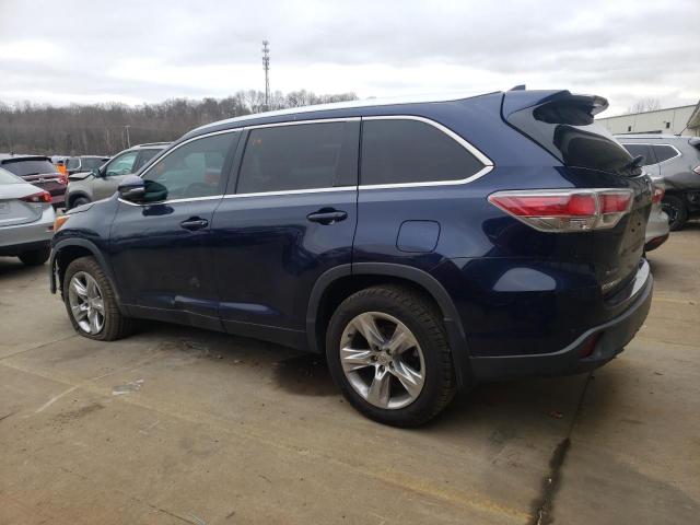 Изображение 2 2014 TOYOTA HIGHLANDER LIMITED 2014 с VIN 5TDDKRFH7ES008209