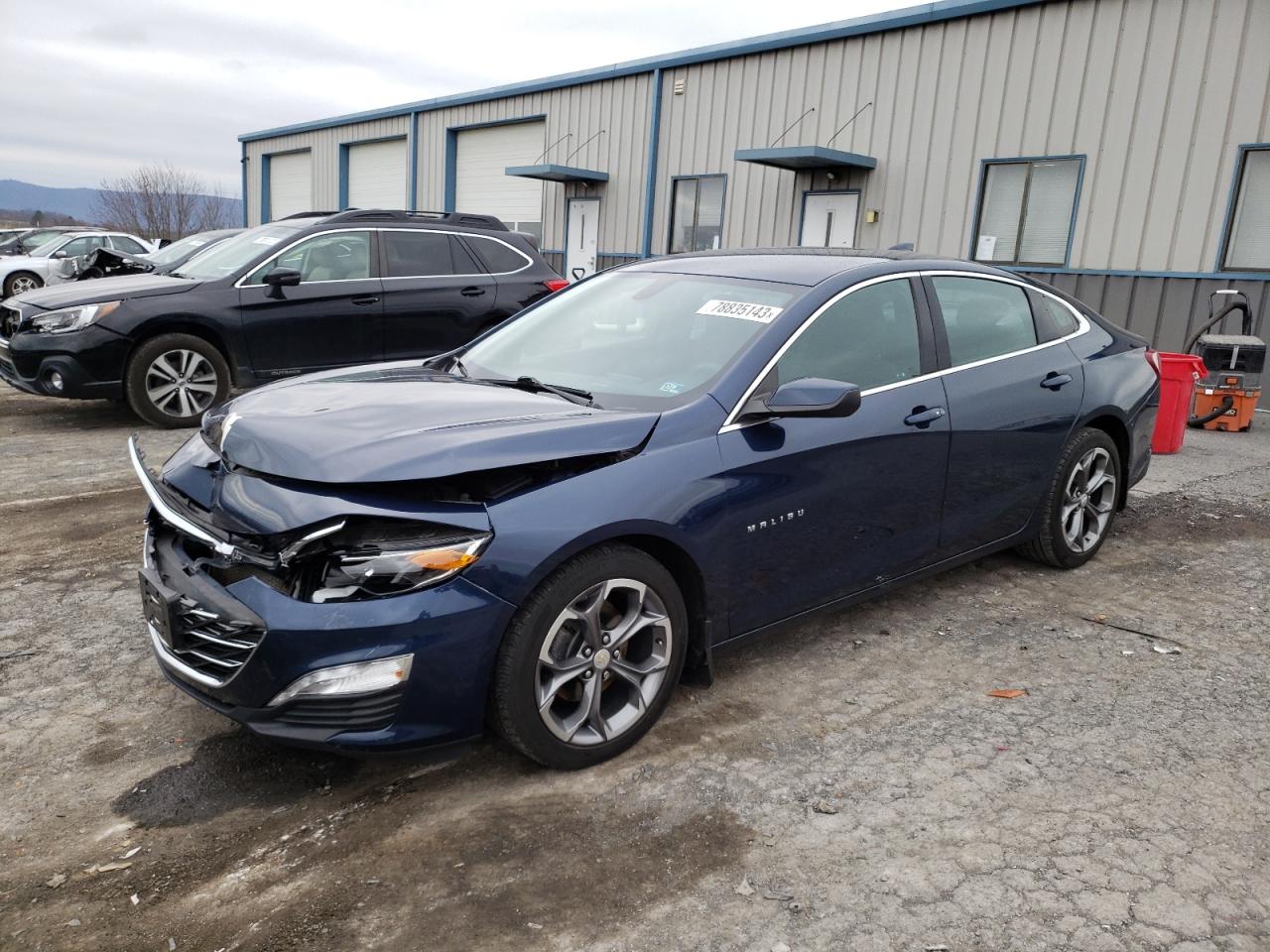 Image 1 of 2020 CHEVROLET MALIBU LT 2020 with VIN 1G1ZD5ST0LF156663