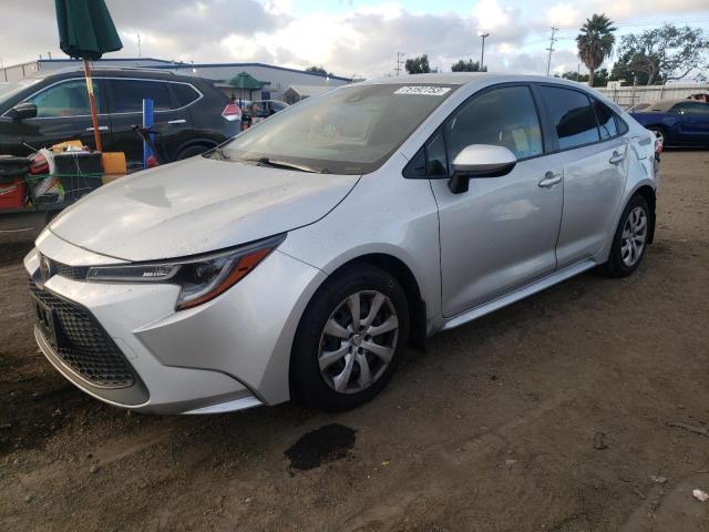 Image 1 of 2022 TOYOTA COROLLA LE 2022 with VIN JTDEPMAE3N3002012