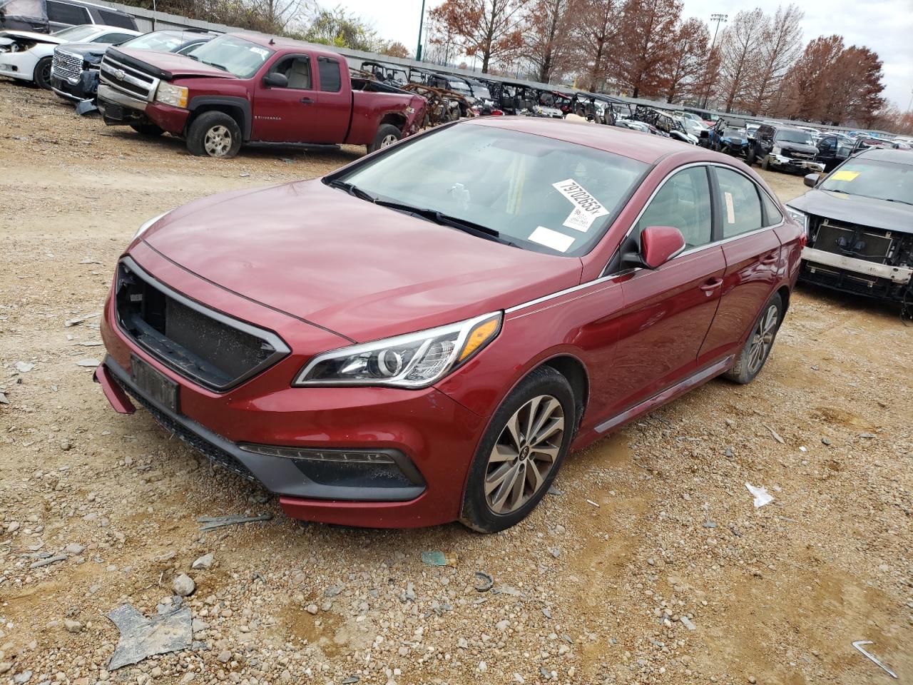 Image 1 of 2016 HYUNDAI SONATA SPORT 2016 with VIN 5NPE34AF9GH305730