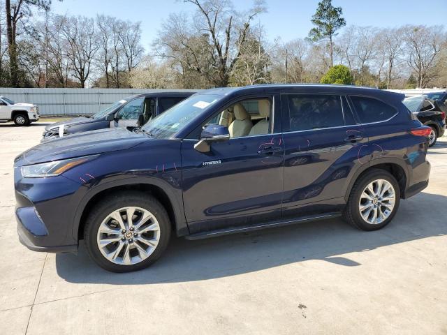 Изображение 1 2021 TOYOTA HIGHLANDER HYBRID LIMITED 2021 с VIN 5TDYARAH5MS504880