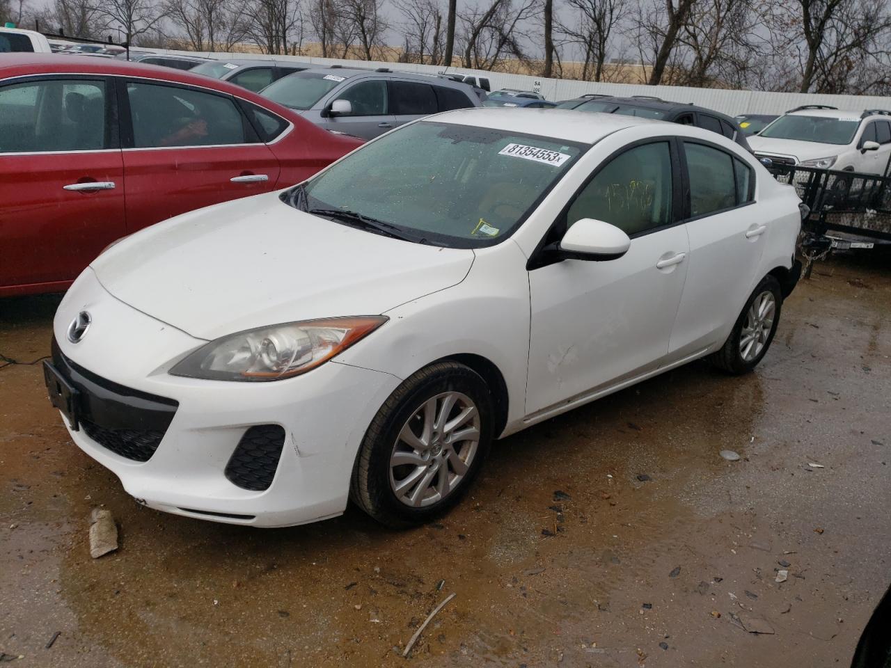 Image 1 of 2012 MAZDA 3 I 2012 with VIN JM1BL1VF8C1516950