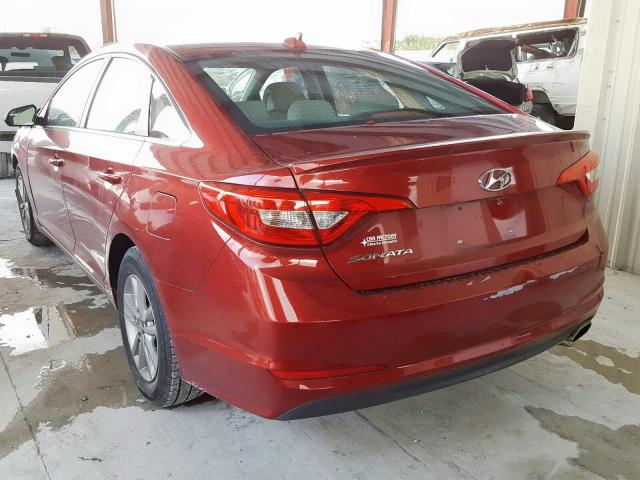 Obraz 3 z 2015 HYUNDAI SONATA SE 2015 z VIN 5NPE24AF0FH034283