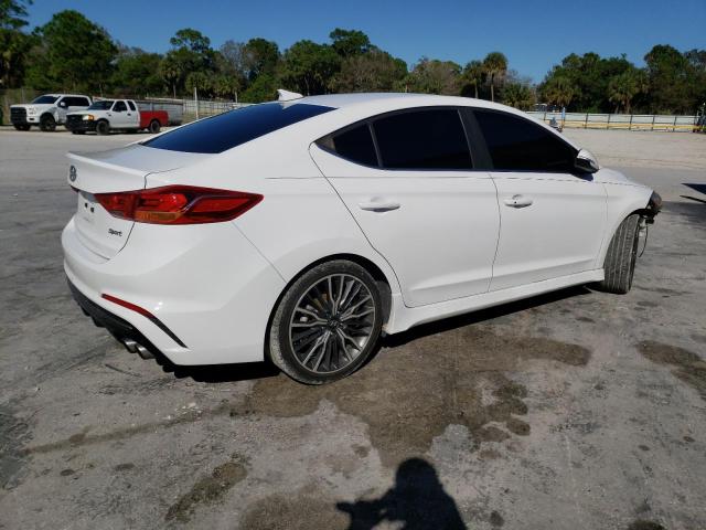 Image 3 of 2018 HYUNDAI ELANTRA SPORT 2018 with VIN KMHD04LB9JU476288