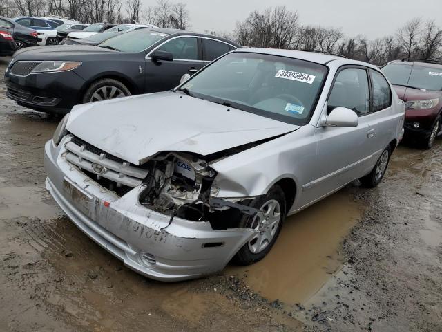 Image 1 of 2003 HYUNDAI ACCENT GL 2003 with VIN KMHCG35C23U235845