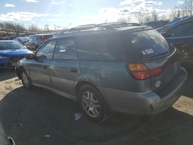 Изображение 2 2001 SUBARU LEGACY OUTBACK AWP 2001 с VIN 4S3BH675817614390