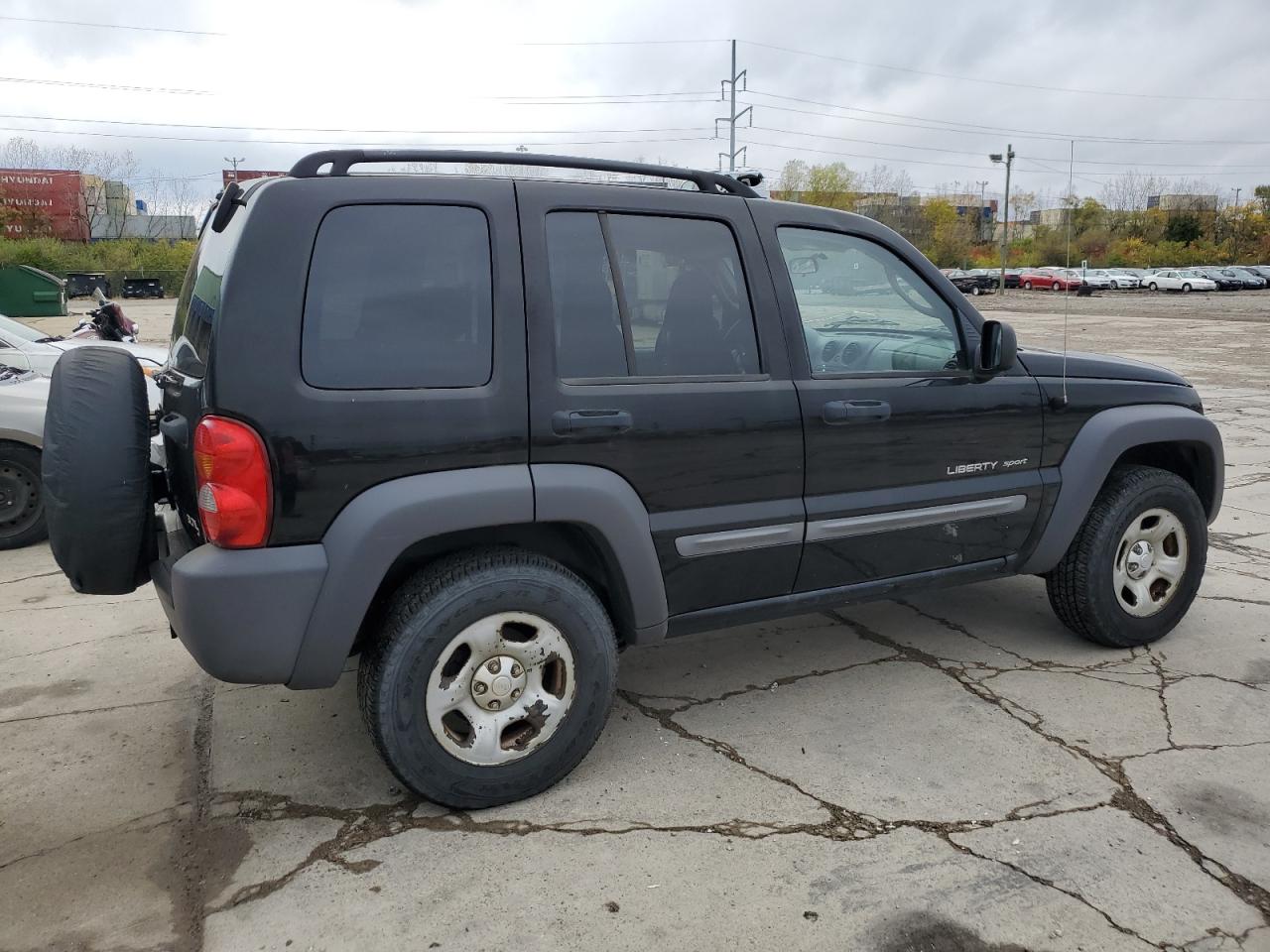 Image 3 of 2003 JEEP LIBERTY SPORT 2003 with VIN 1J4GK48K63W503985