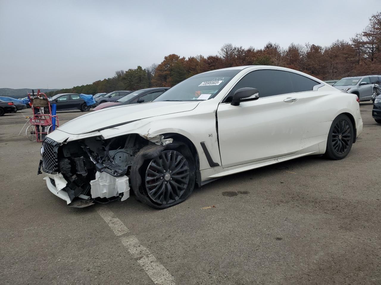 Image 1 of 2017 INFINITI Q60 PREMIUM 2017 with VIN JN1EV7EL5HM551647