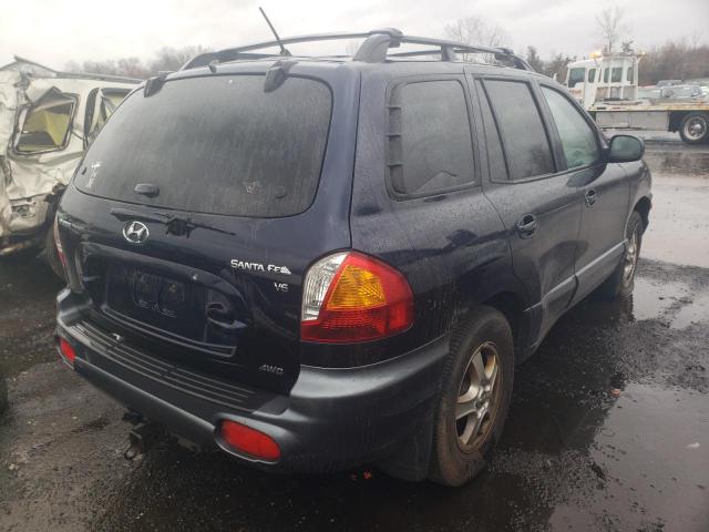 Изображение 3 2004 HYUNDAI SANTA FE GLS 2004 с VIN KM8SC73DX4U848680