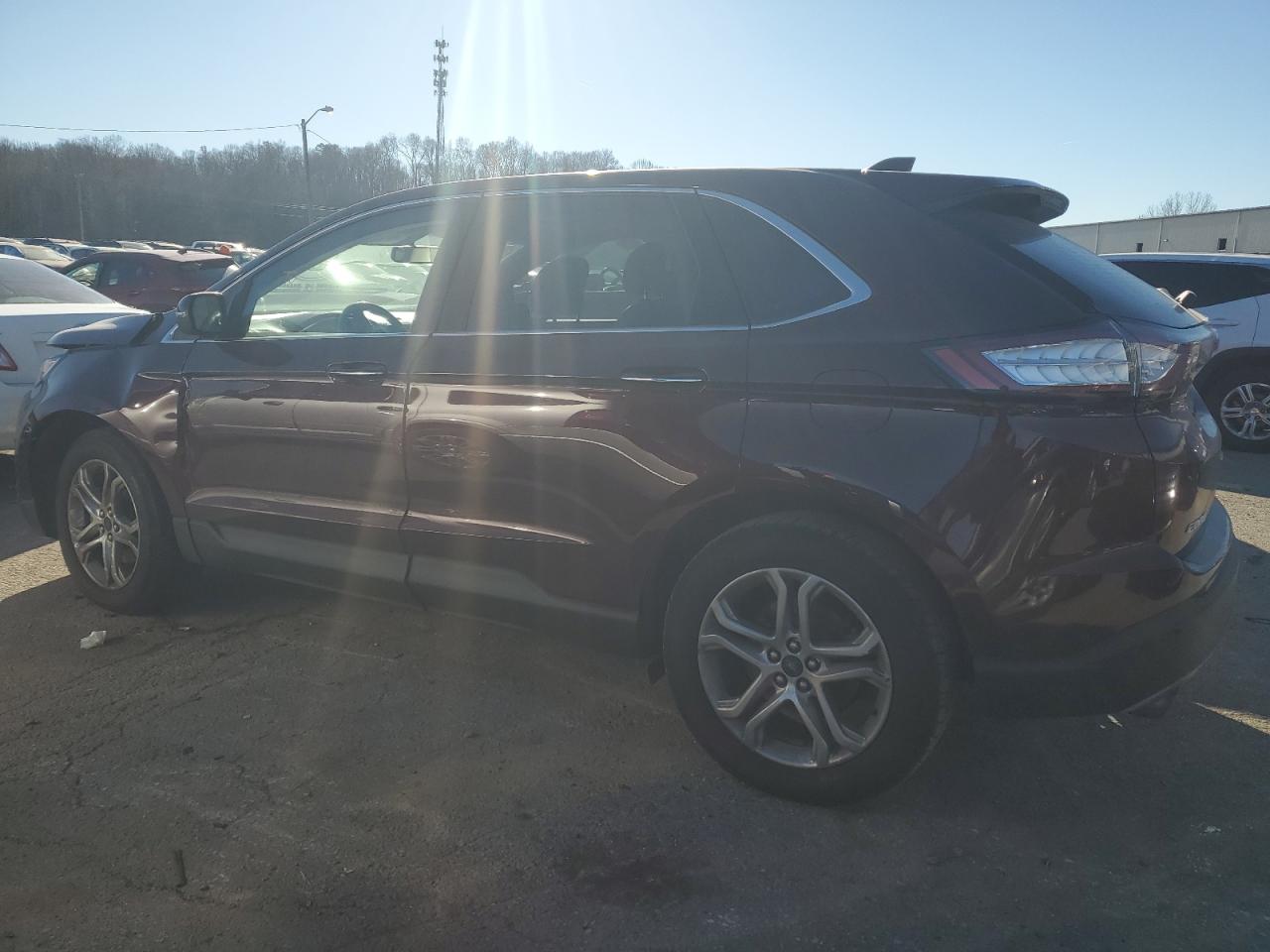 Изображение 2 2017 FORD EDGE TITANIUM 2017 с VIN 2FMPK4K98HBB78644