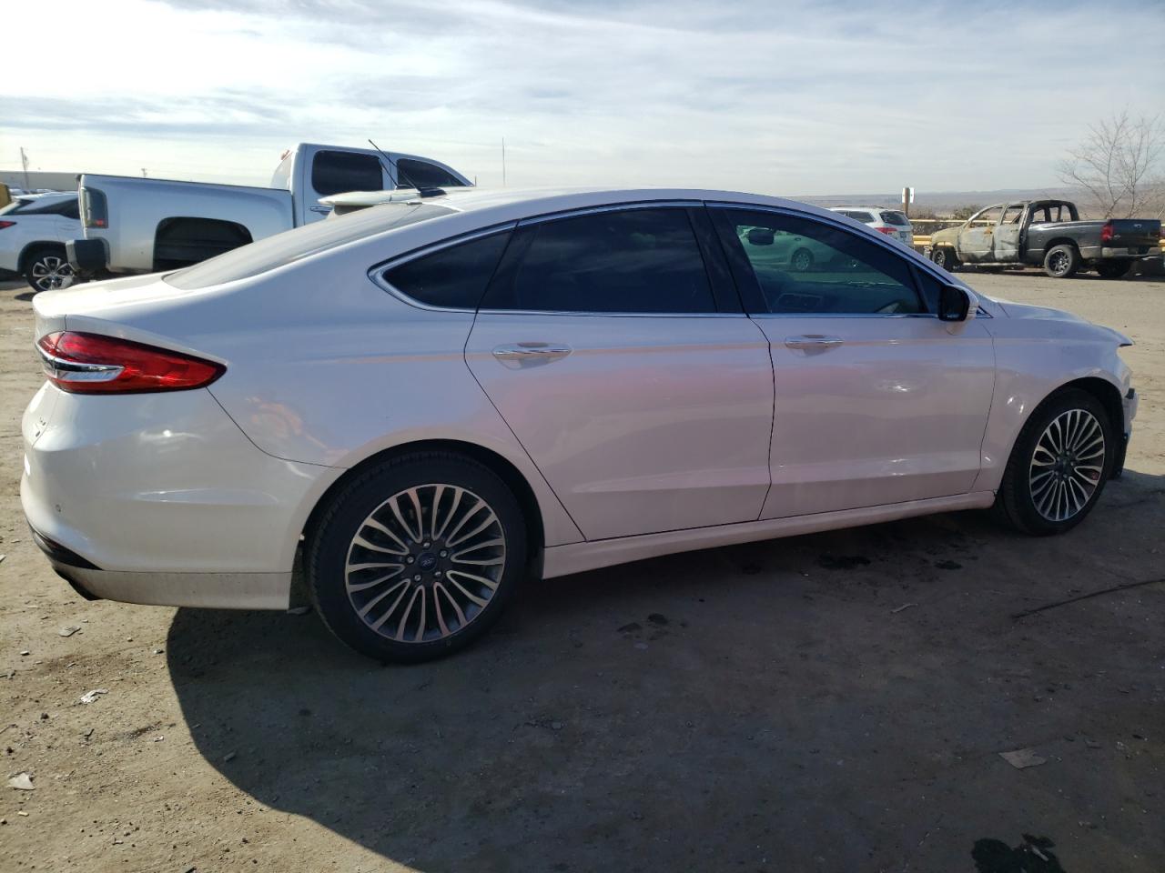 Image 3 of 2017 FORD FUSION SE 2017 with VIN 3FA6P0HDXHR190274