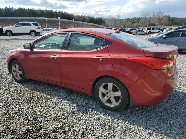 Image 2 of 2012 HYUNDAI ELANTRA GLS 2012 with VIN KMHDH4AE7CU352674