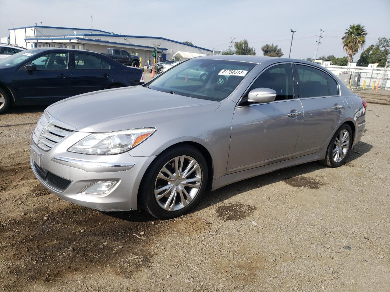 Image 1 of 2013 HYUNDAI GENESIS 3.8L 2013 with VIN KMHGC4DD2DU222012