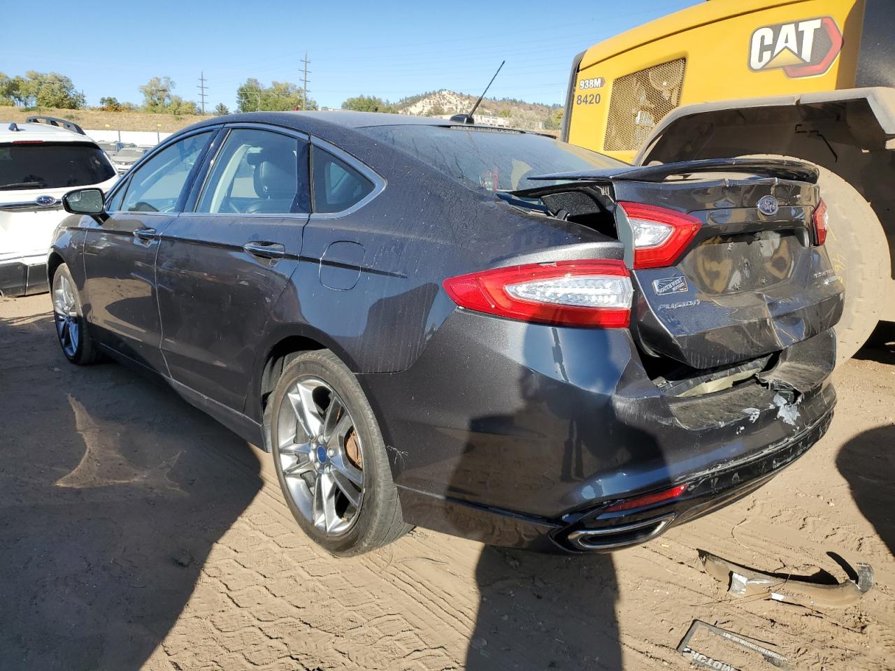 Image 2 of 2016 FORD FUSION TITANIUM 2016 with VIN 3FA6P0K90GR131365