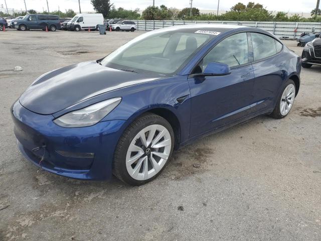 Изображение 1 2022 TESLA MODEL 3  2022 с VIN 5YJ3E1EA4NF186415