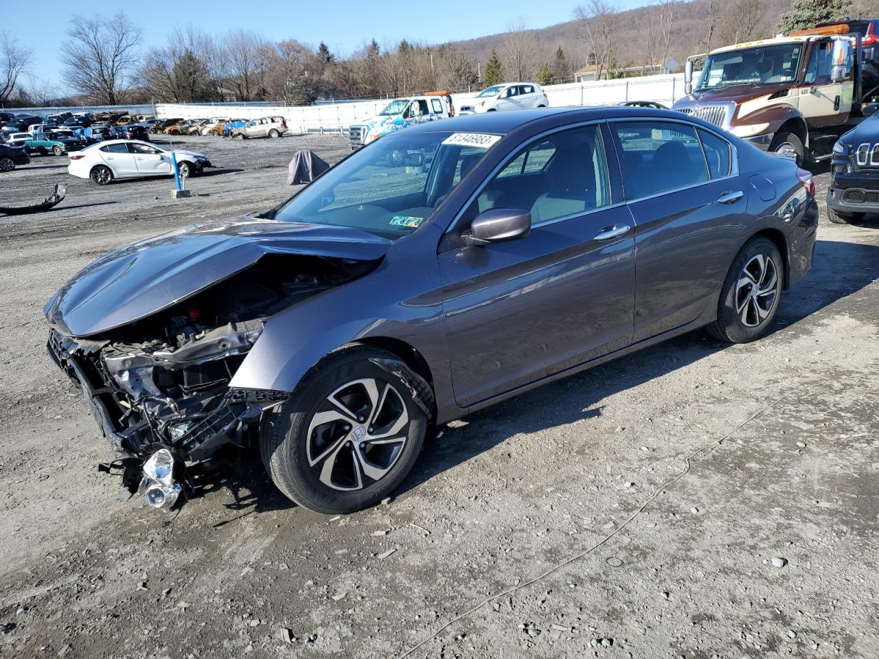 Image 1 of 2017 HONDA ACCORD LX 2017 with VIN 1HGCR2F3XHA271896
