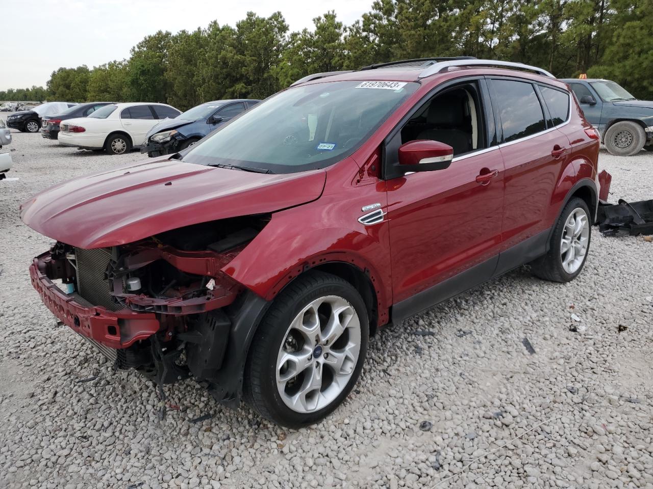 Изображение 1 2013 FORD ESCAPE TITANIUM 2013 с VIN 1FMCU0J94DUA71646
