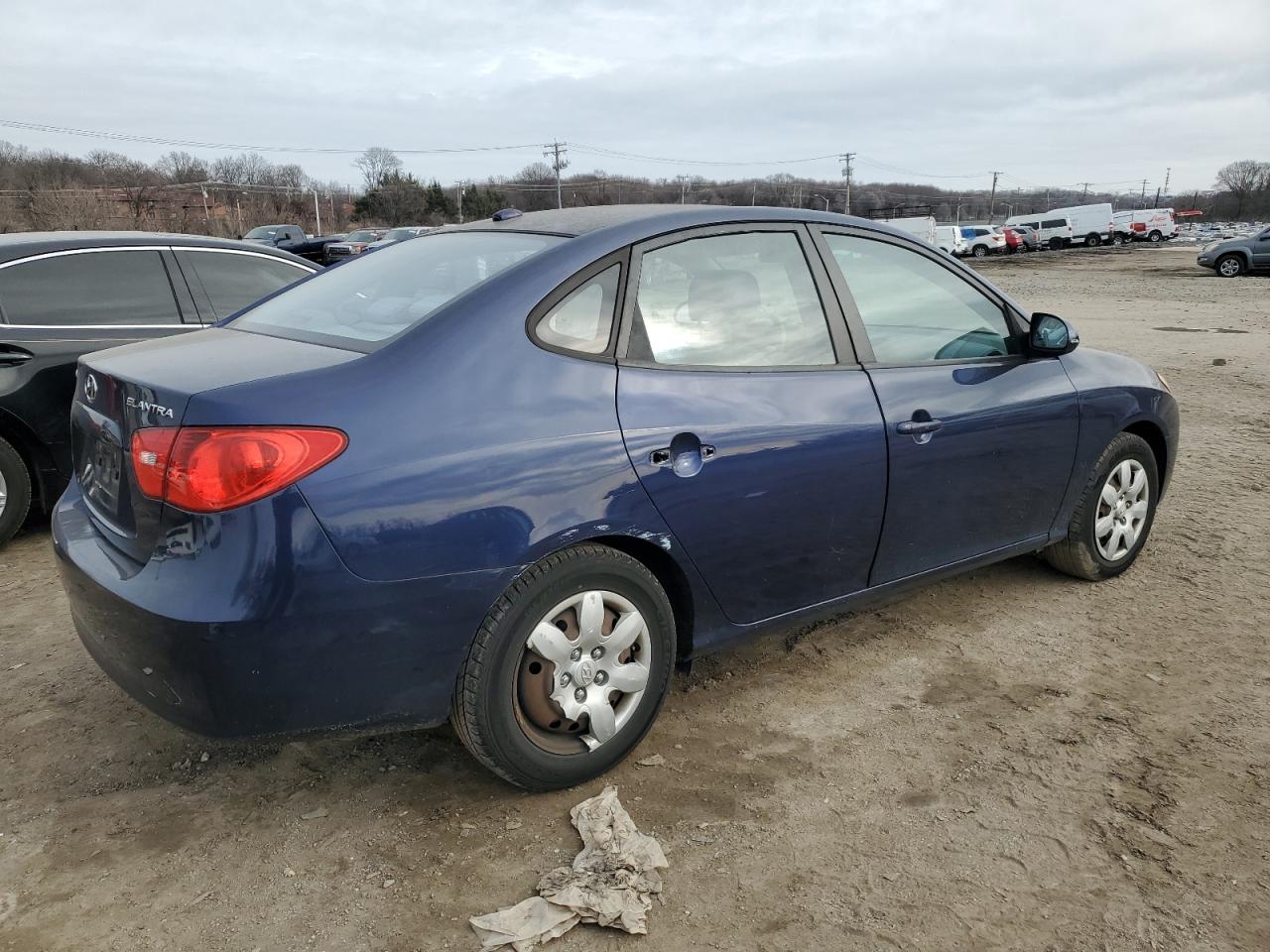 Image 3 of 2009 HYUNDAI ELANTRA GLS 2009 with VIN KMHDU46D59U621131