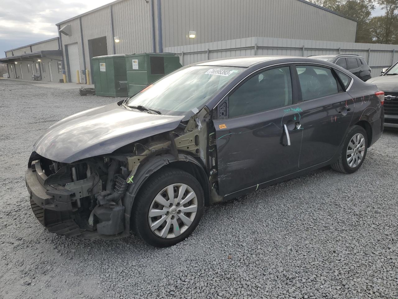 Image 1 of 2015 NISSAN SENTRA S 2015 with VIN 3N1AB7AP3FL661619