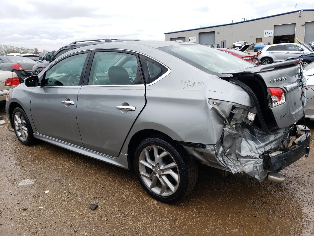 Image 2 of 2014 NISSAN SENTRA S 2014 with VIN 3N1AB7AP1EY293149