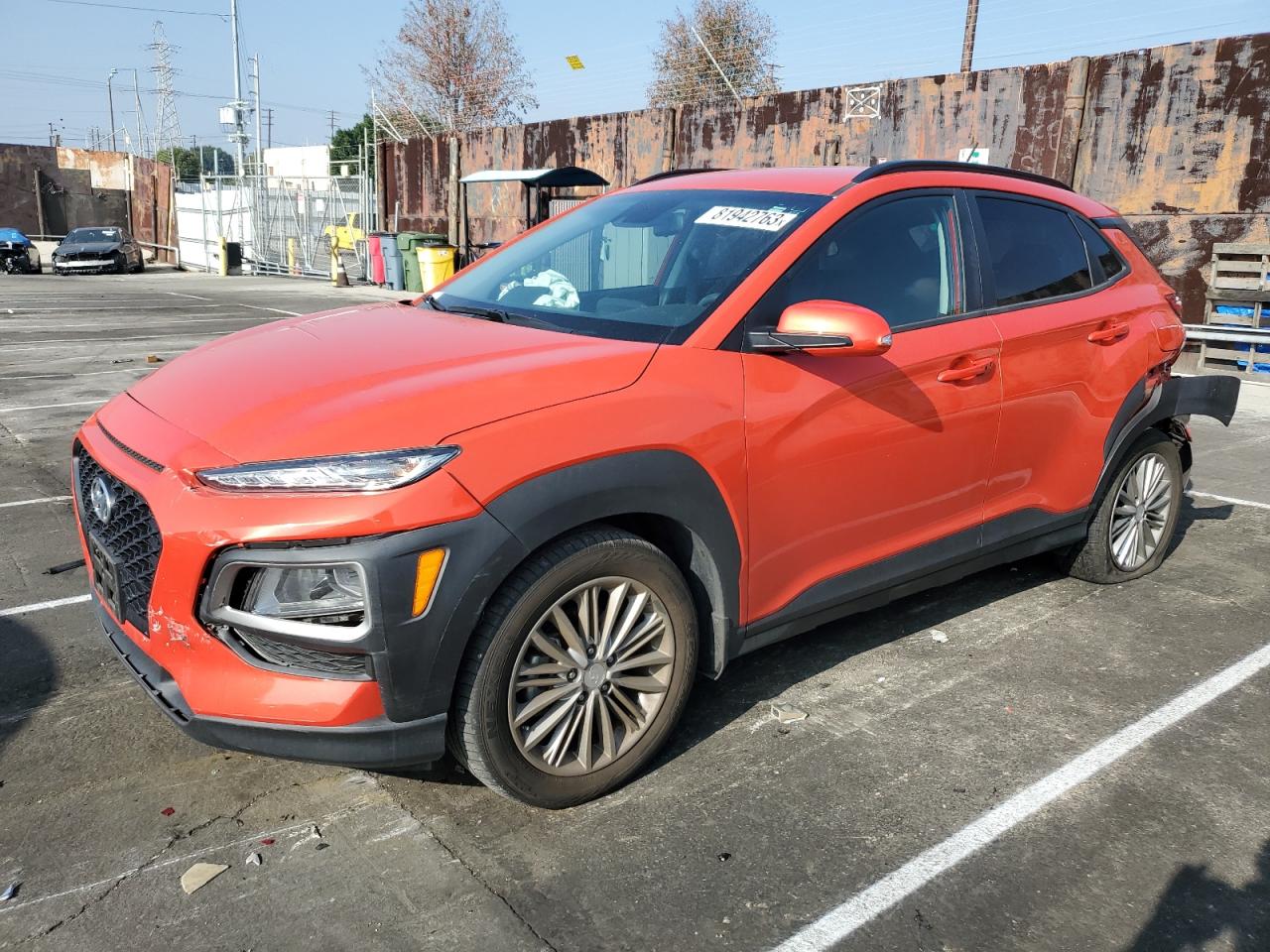 Image 1 of 2019 HYUNDAI KONA SEL 2019 with VIN KM8K22AA8KU195147