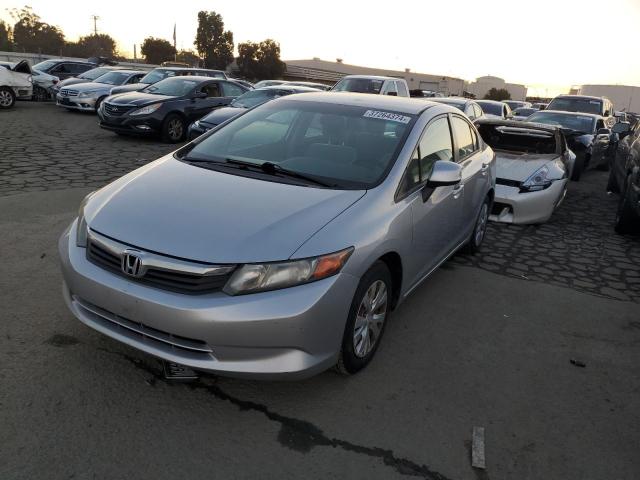Image 1 of 2012 HONDA CIVIC LX 2012 with VIN 19XFB2F53CE331444