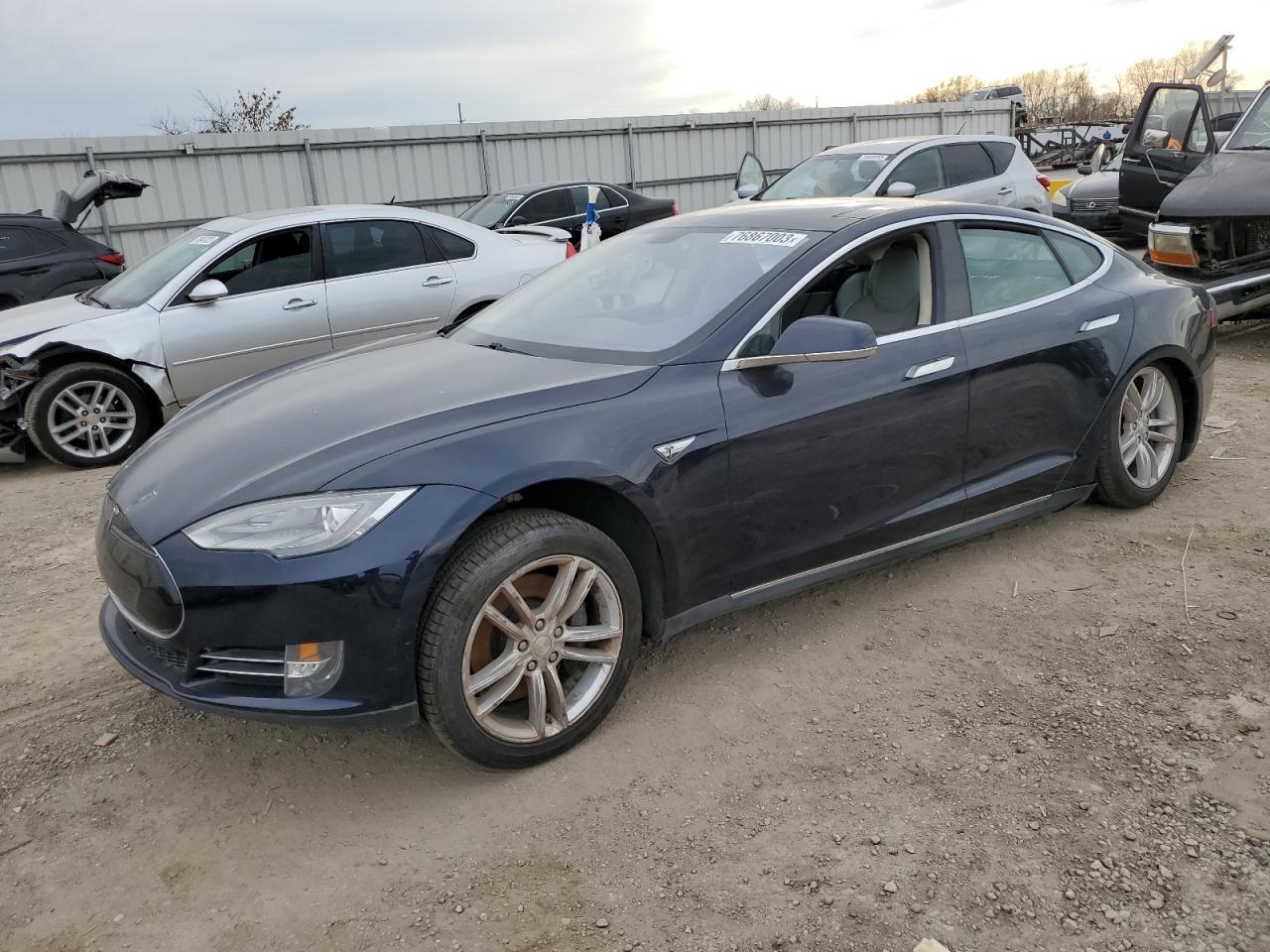 Obraz Tesla Model S 2013