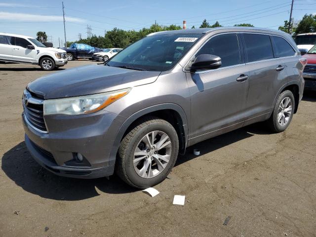 2015 TOYOTA HIGHLANDER XLE 2015 image